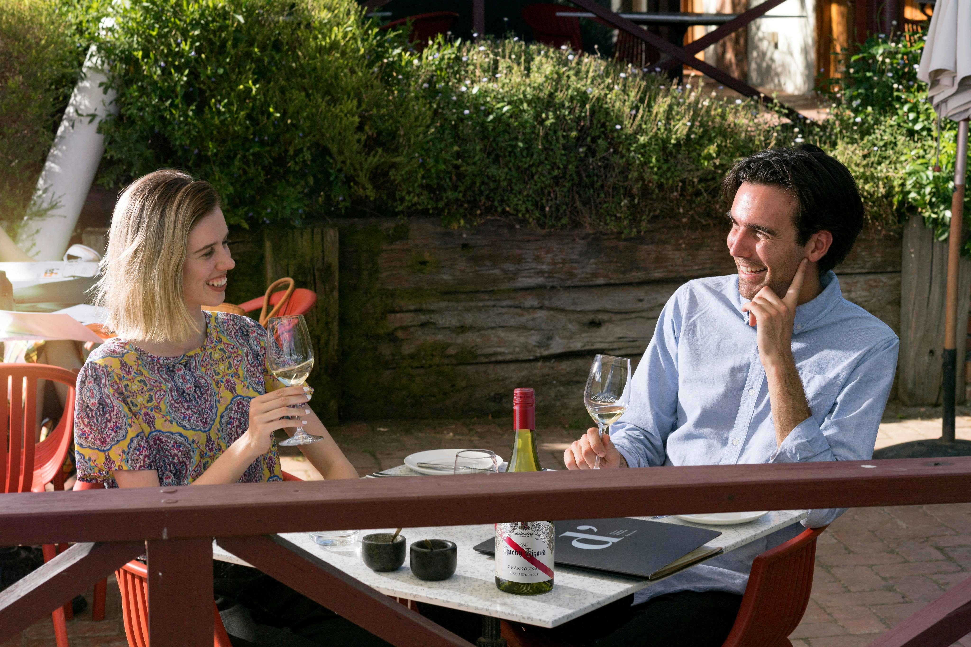 晴れた日にデギュスタシオンで楽しむ