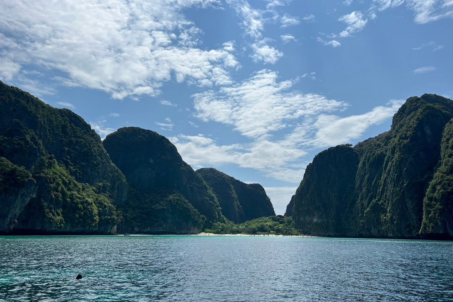 Maya Bay est un site de tournage bien connu pour le film "The Beach".