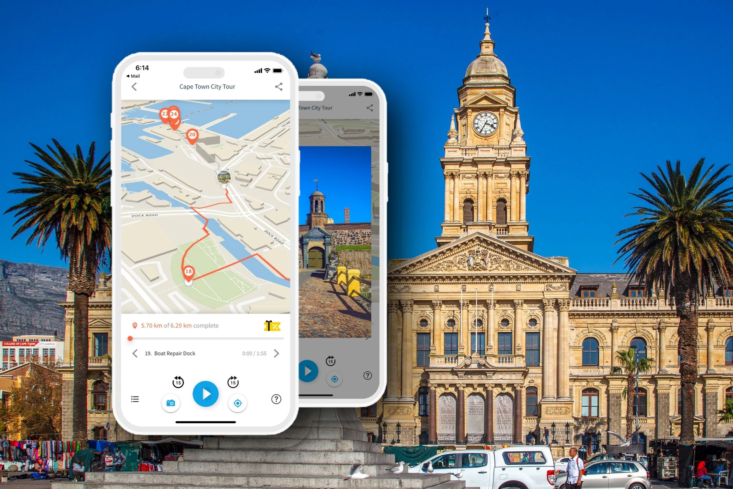 Cape Town: Audio Guide App by TouringBee