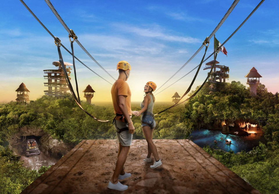 Zipline Drop Ramp