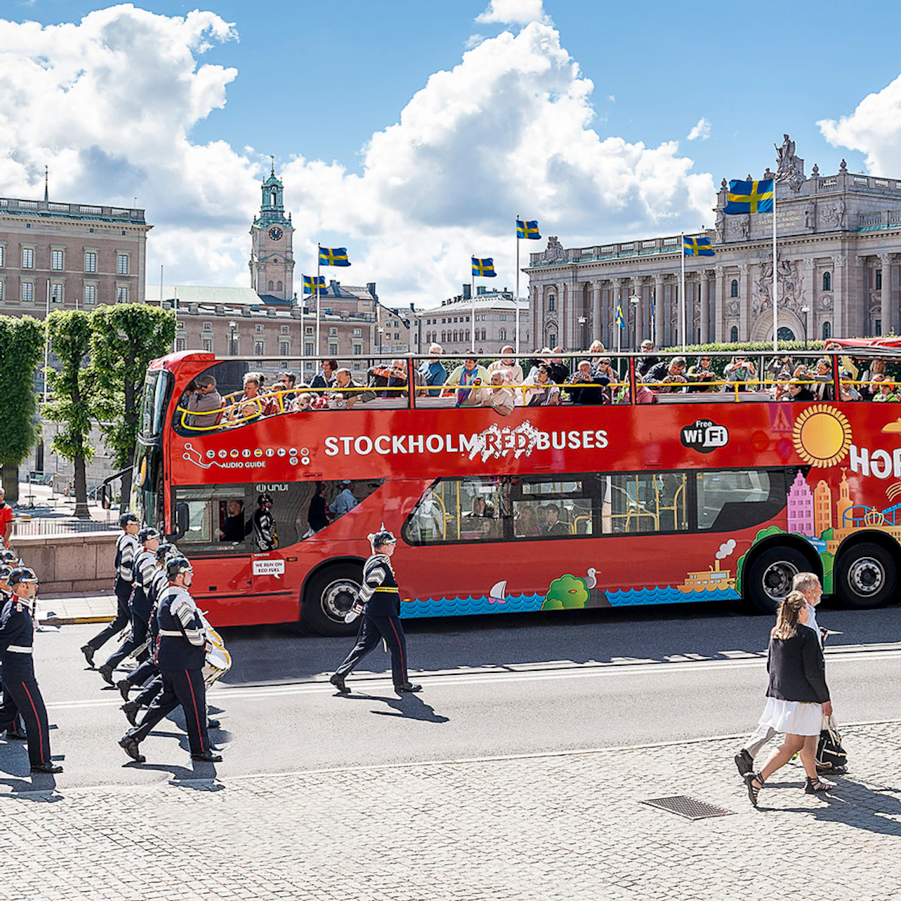 Red City Bus Stockholm: Hop-on Hop-off Bus Tour in Stockholm β Tiqets