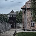 Torre de vigilancia en Auschwitz I.