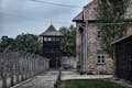 Wachturm in Auschwitz I.