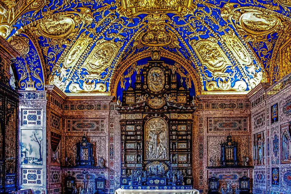 Rich chapel of the residence