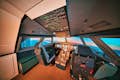 Panoramica della cabina di pilotaggio di Aerotask A320 Berlin