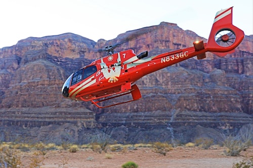 グランドキャニオン・スカイウォーク+ヘリコプター・フライト+ラスベガスからのボート・ライド(即日発券)
