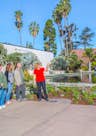 Il Museo d'Arte Timken con l'Edificio Botanico e il Laghetto delle Ninfee a Balboa Park con San Diego Walks