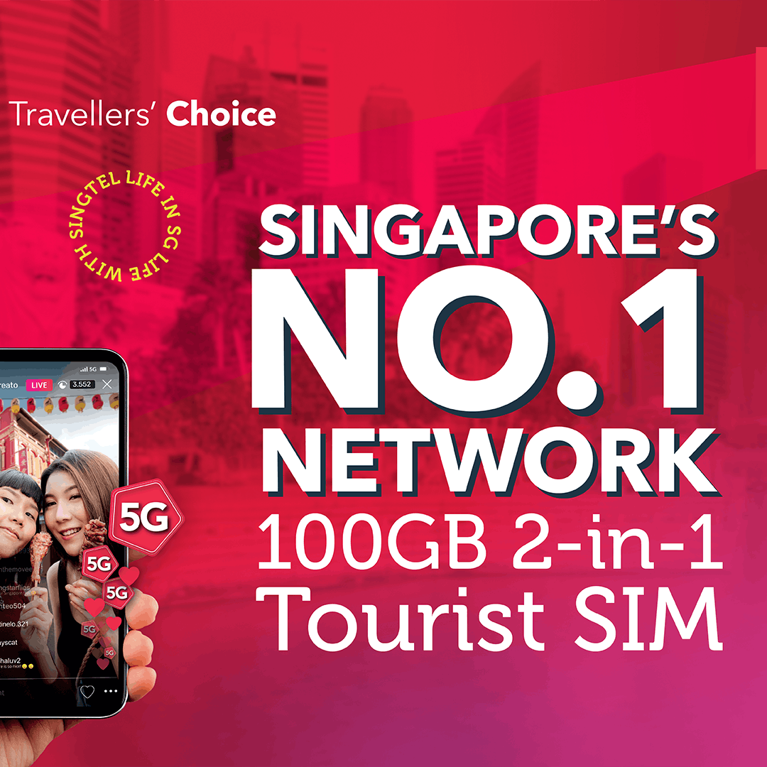 Singapore: 5G/4G Tourist SIM Card