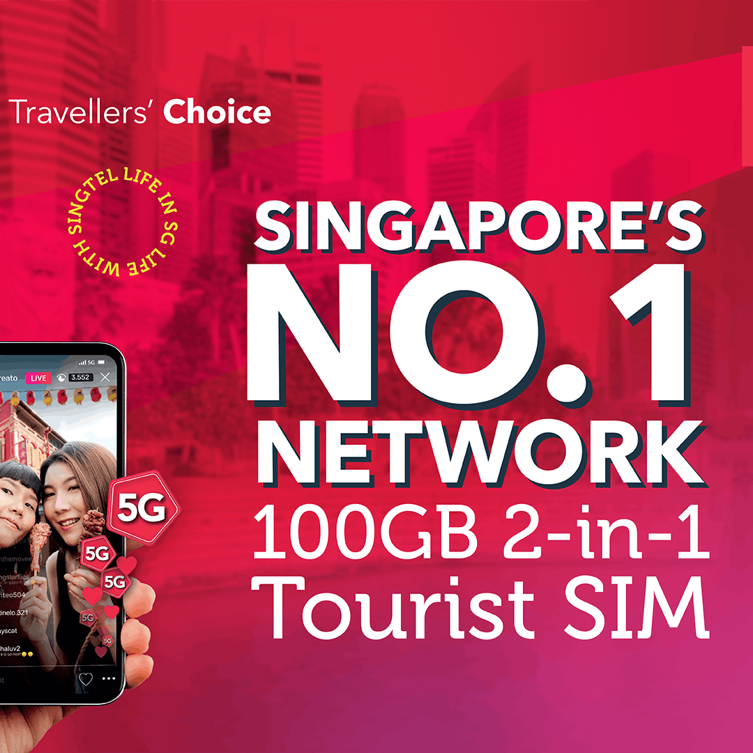 Singapore: 5G/4G SIM Card (Physical / eSIM)