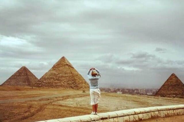 Panorama de las Pirámides de Guiza