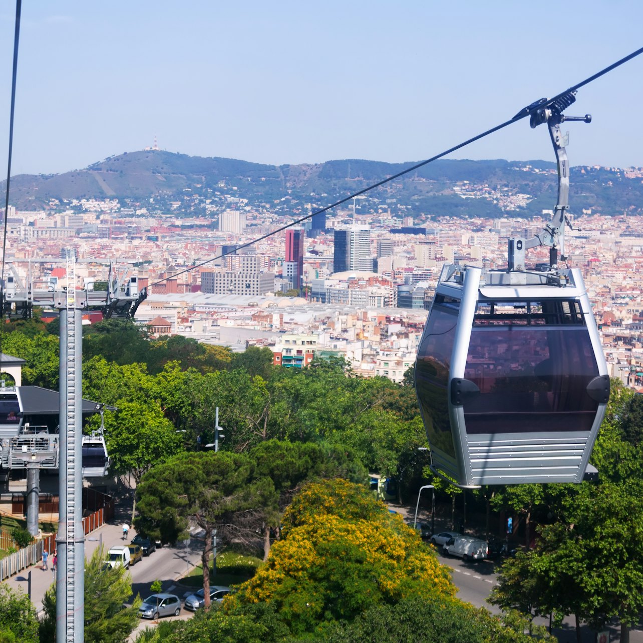 Teleférico de Montjuic - Alojamientos en Barcelona