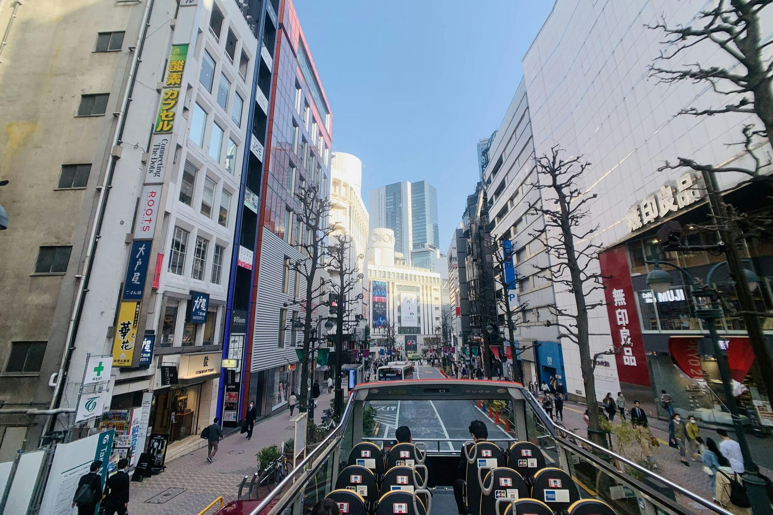 АВТОБУС SKY HOP В ТОКИО