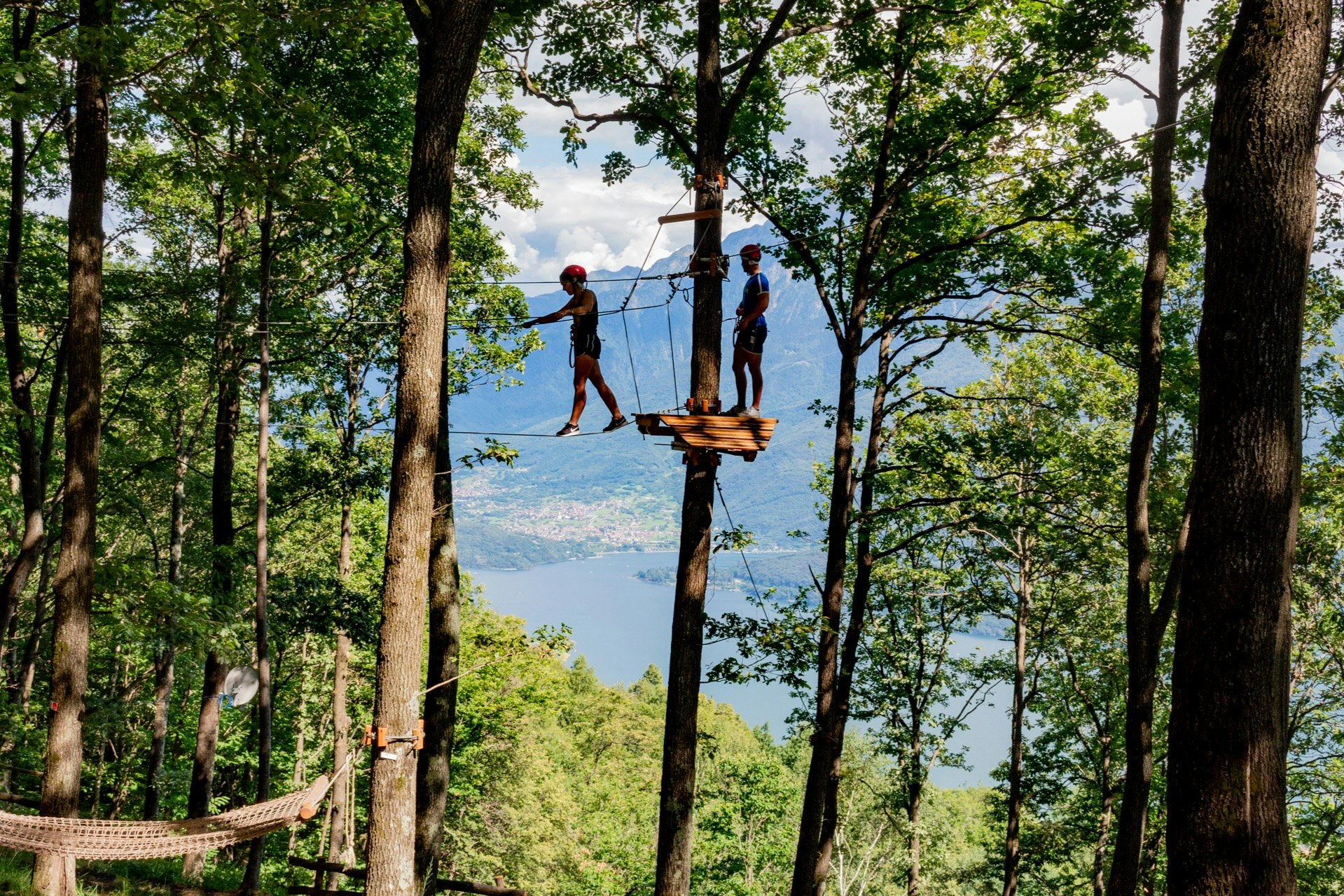 Acesso ao Lago Como Adventure Park Day