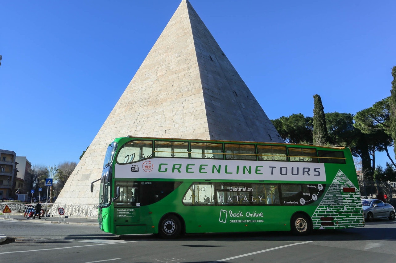Green Line Tours Roma - Hop-On Hop-Off Destinazione Eataly - Alloggi in Roma