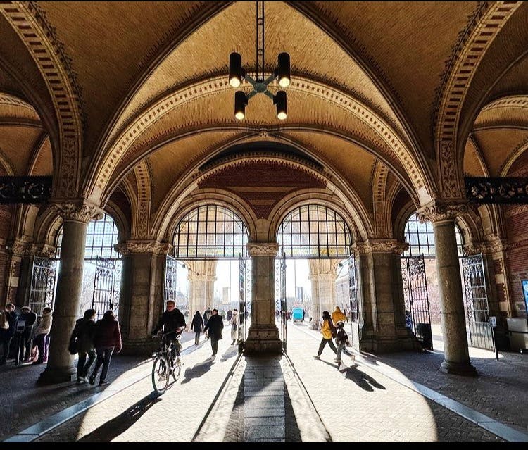 L'arcade, Rijksmuseum