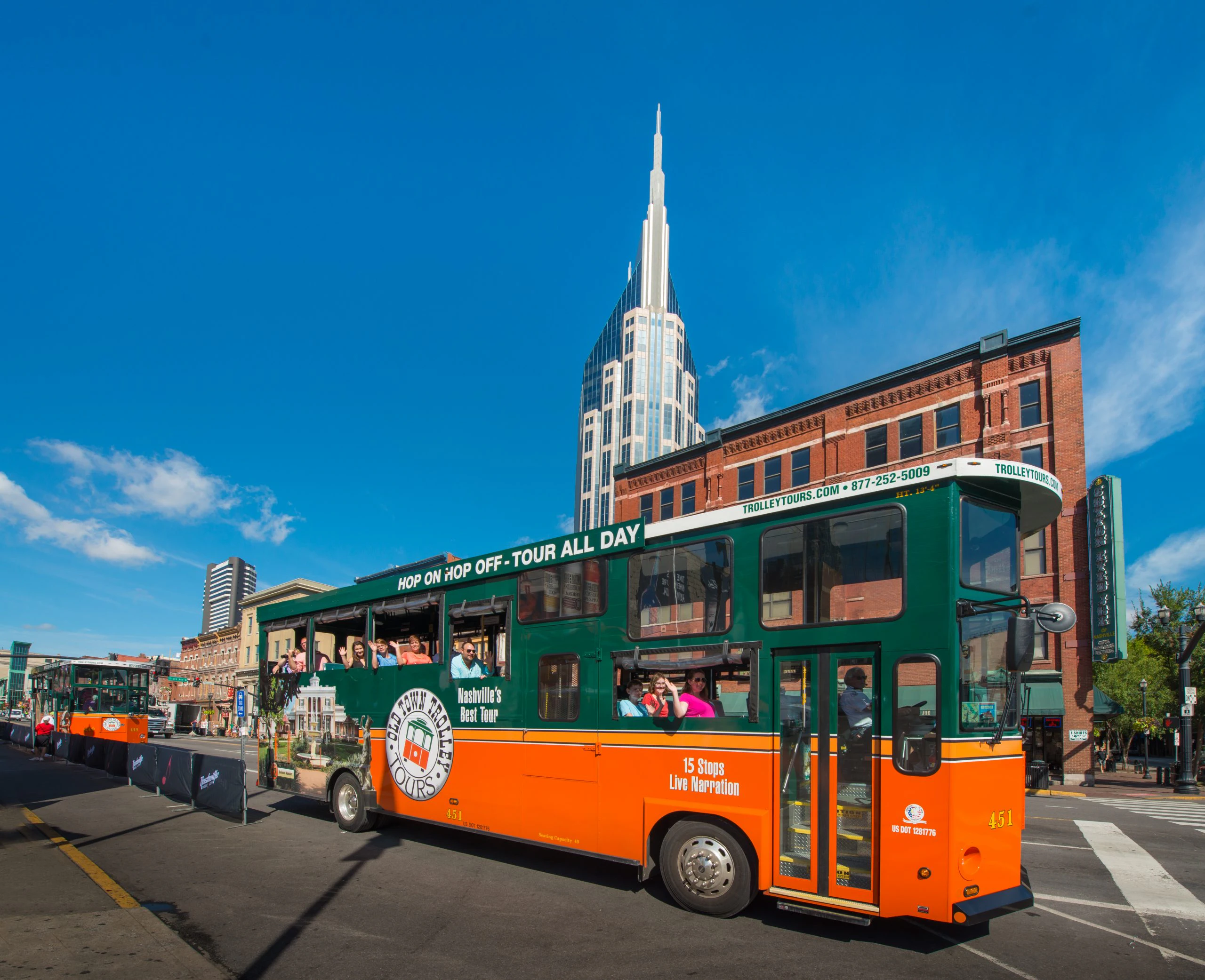 Nashville Old Town Trolley: Bilhete hop-on hop-off