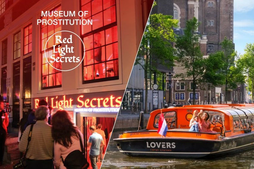 Amsterdam: Red Light Secrets Museum + Canal Cruise