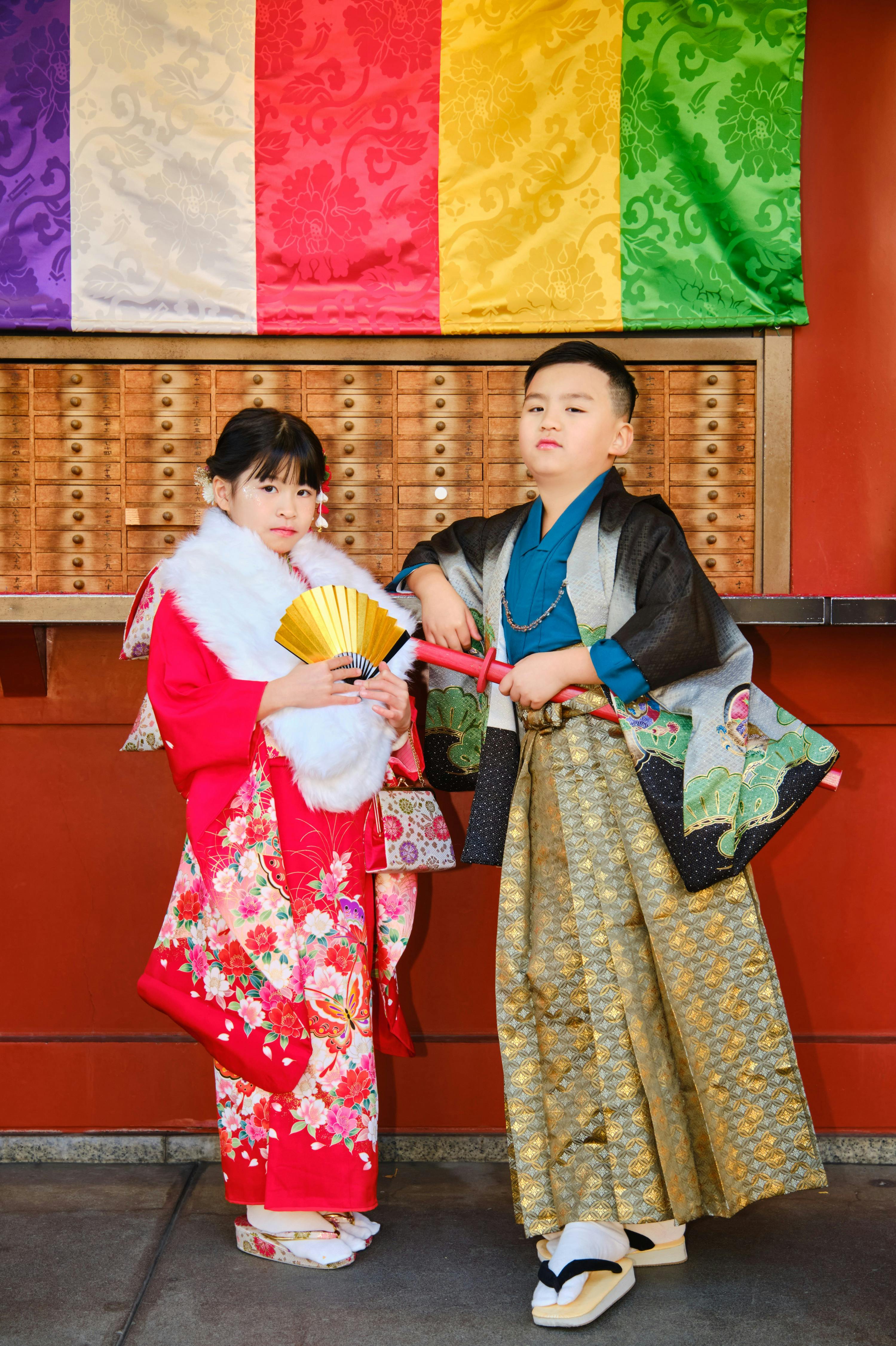 Asakusa: Kimono & Furisode Rental Experience for Men by Wasou Komachi Kanon