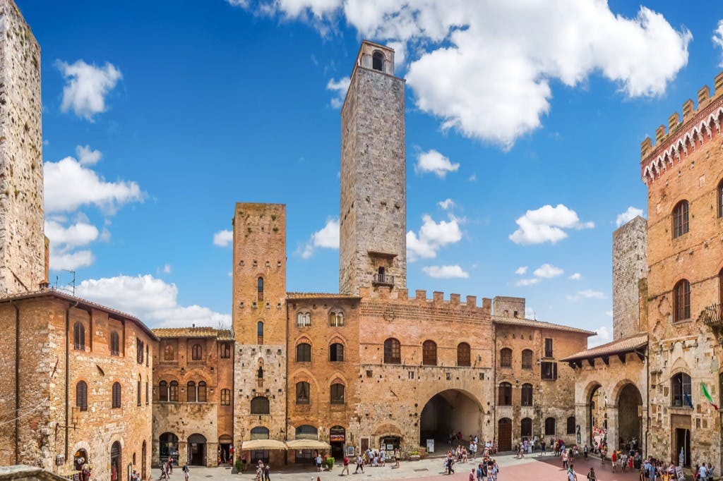 Chianti, Montalcino & San Gimignano: Δοκιμή κρασιού + ημερήσια εκδρομή από τη Σιένα