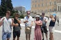 Grupo en la Plaza Syntagma
