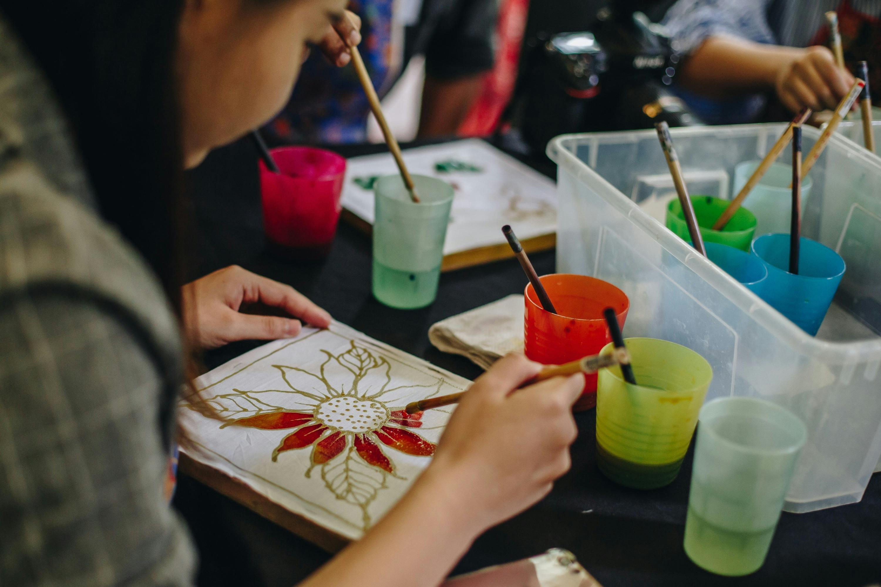 Kuala Lumpur: Batik Coloring Workshop