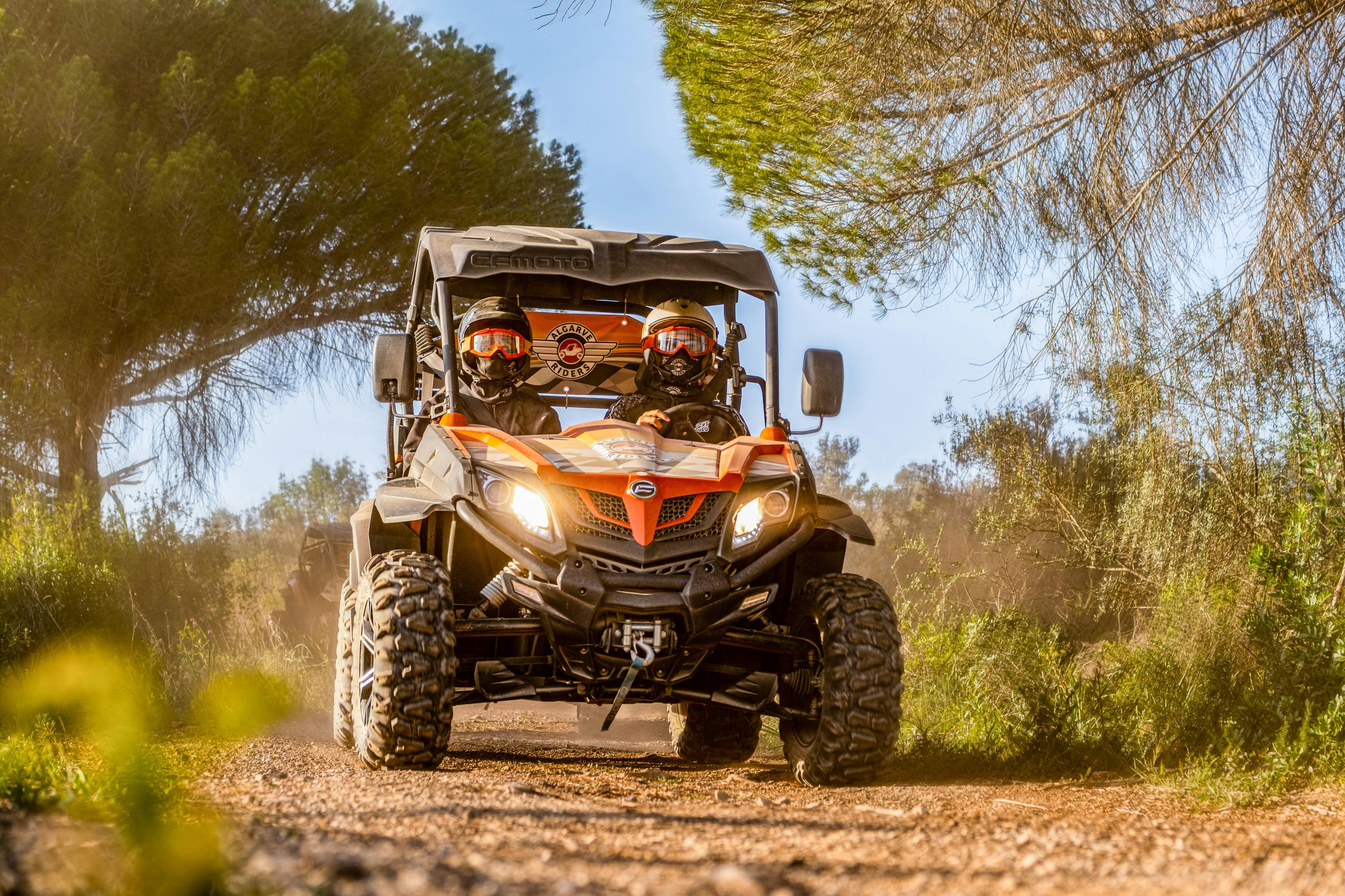 Off-road buggy tour of the Algarve.