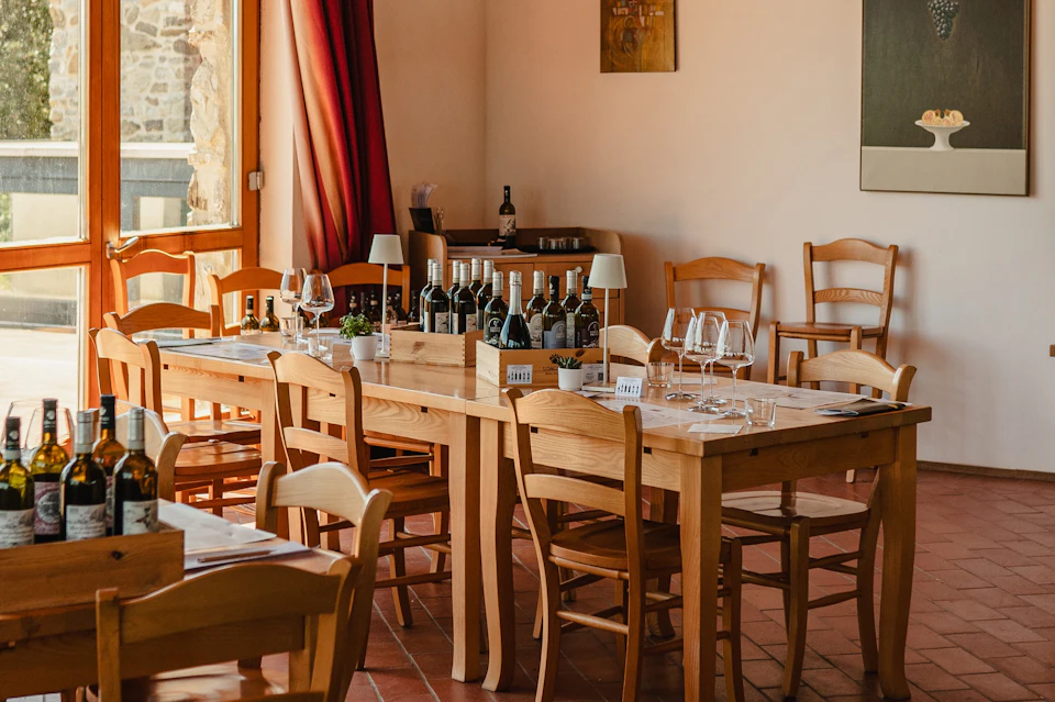 wine tasting corte pavone montalcino