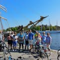 Estocolmo em um relance tour de bicicleta