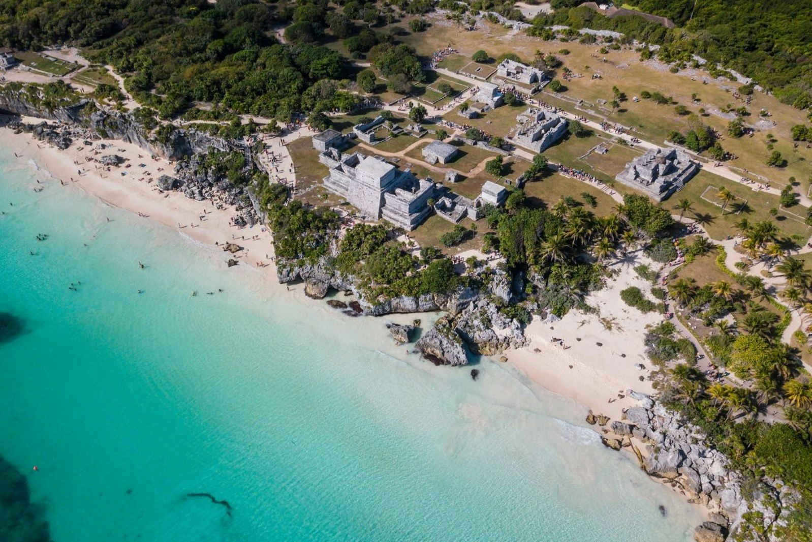 Ruínas maias de Tulum: Bilhete sem filas + Tour guiado