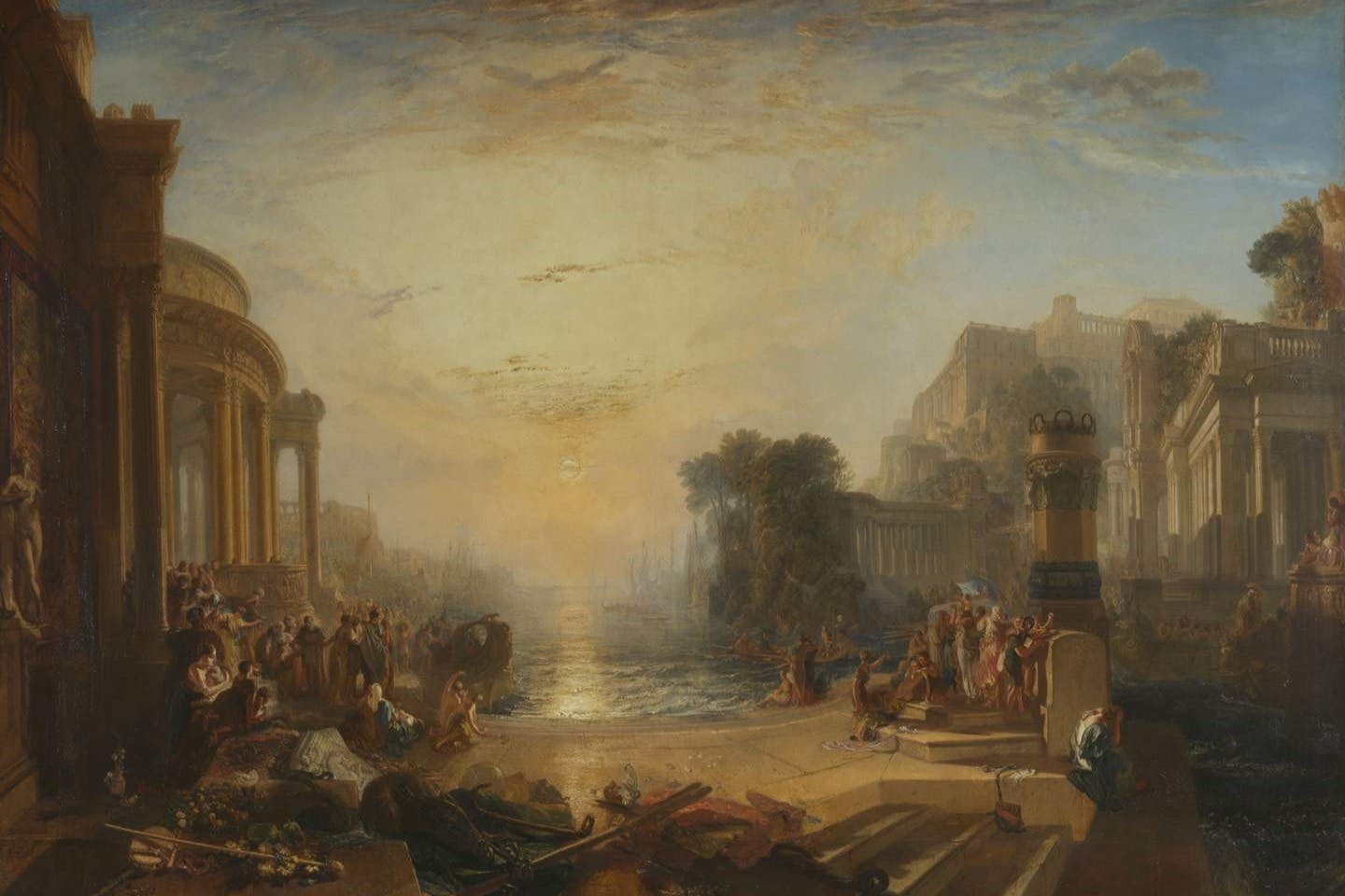 JMW Turner, Il declino dell'impero cartaginese, 1817