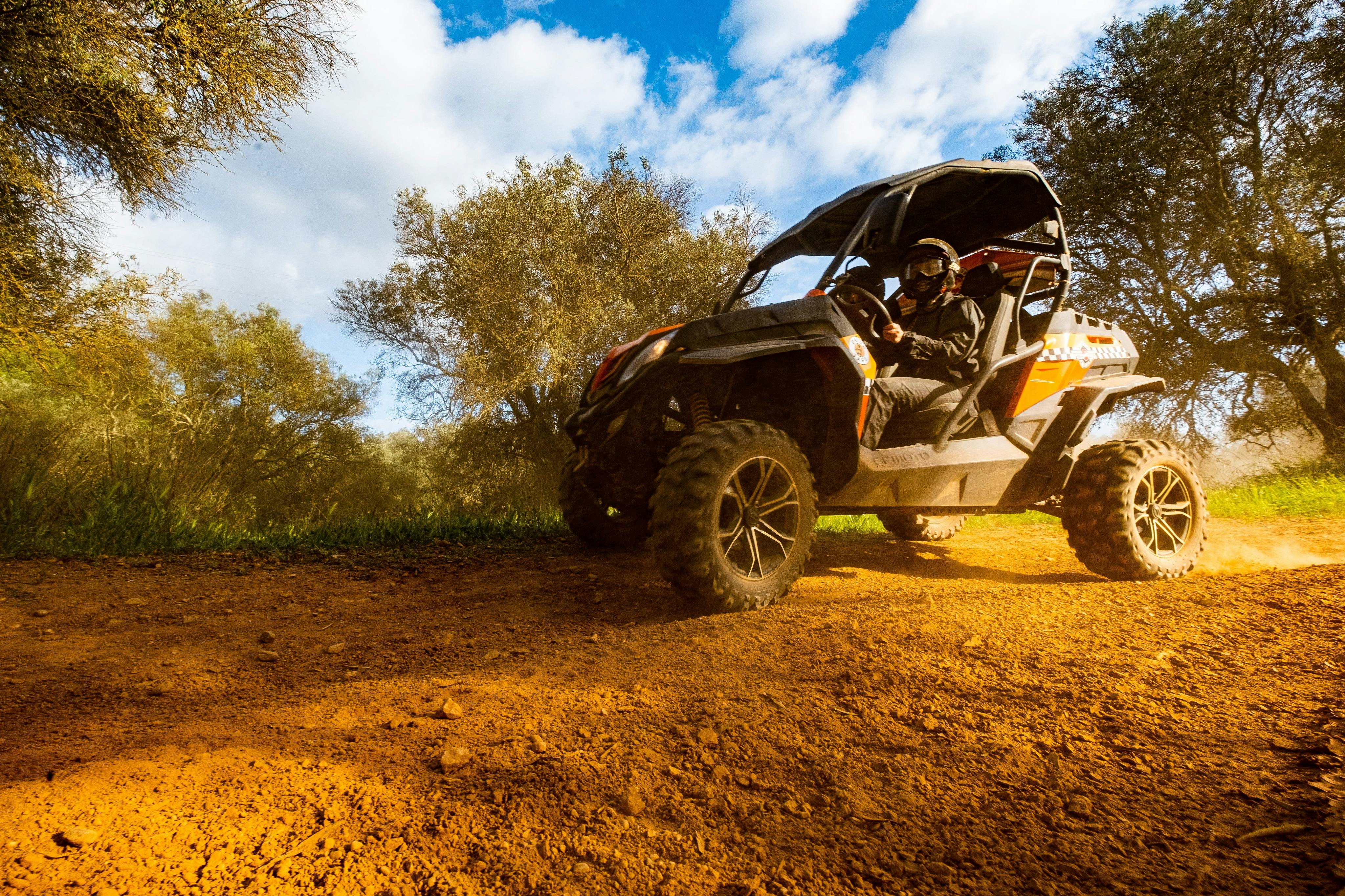 All-terrain buggy tour in the Algarve, adrenaline and fun.