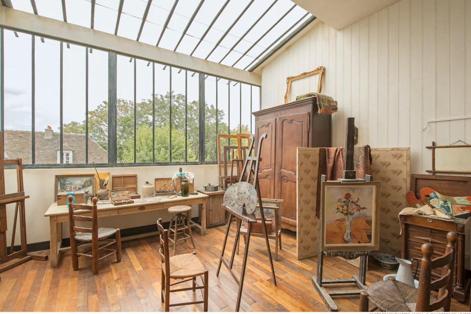 Artist's workshop Suzanne Valadon