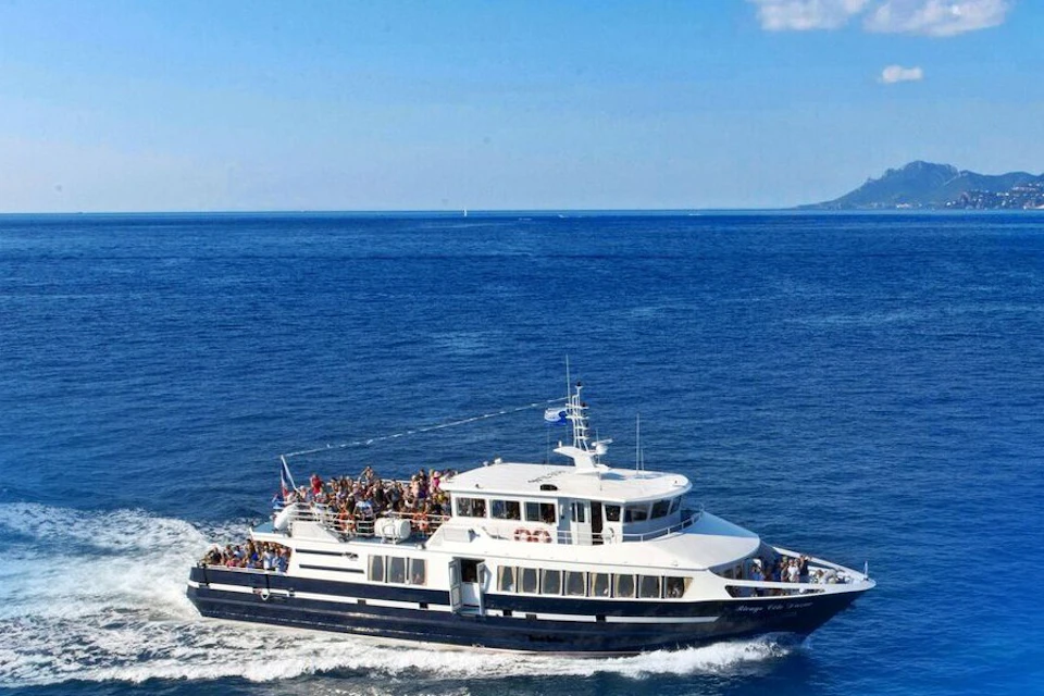 Boat for Iles de Lérins crossing