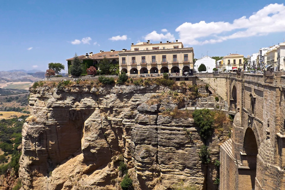 View of the cliff