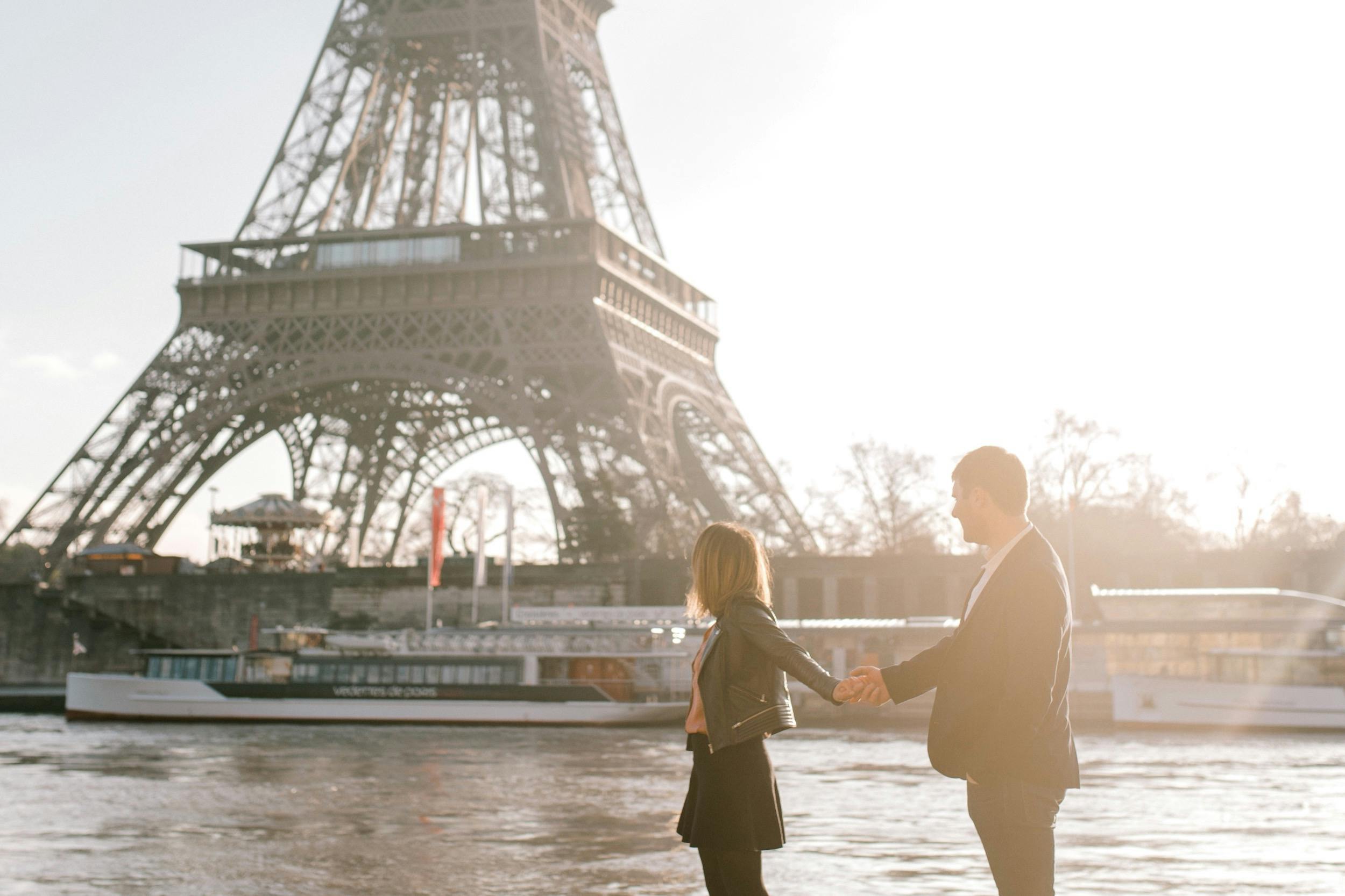 Eiffel Tower as seen from Port Debilly