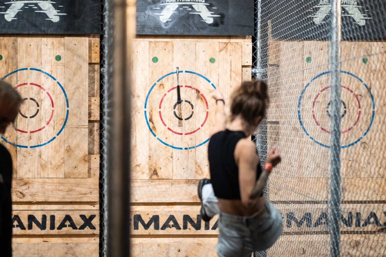 MANIAX Axe Throwing Brisbane CBD: Bilhete de entrada