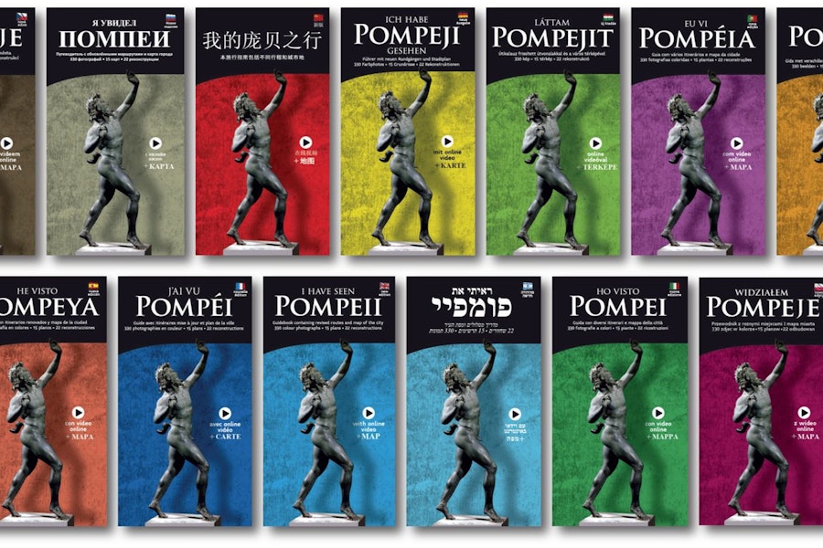 Tickets Pompeii + gidsboekje