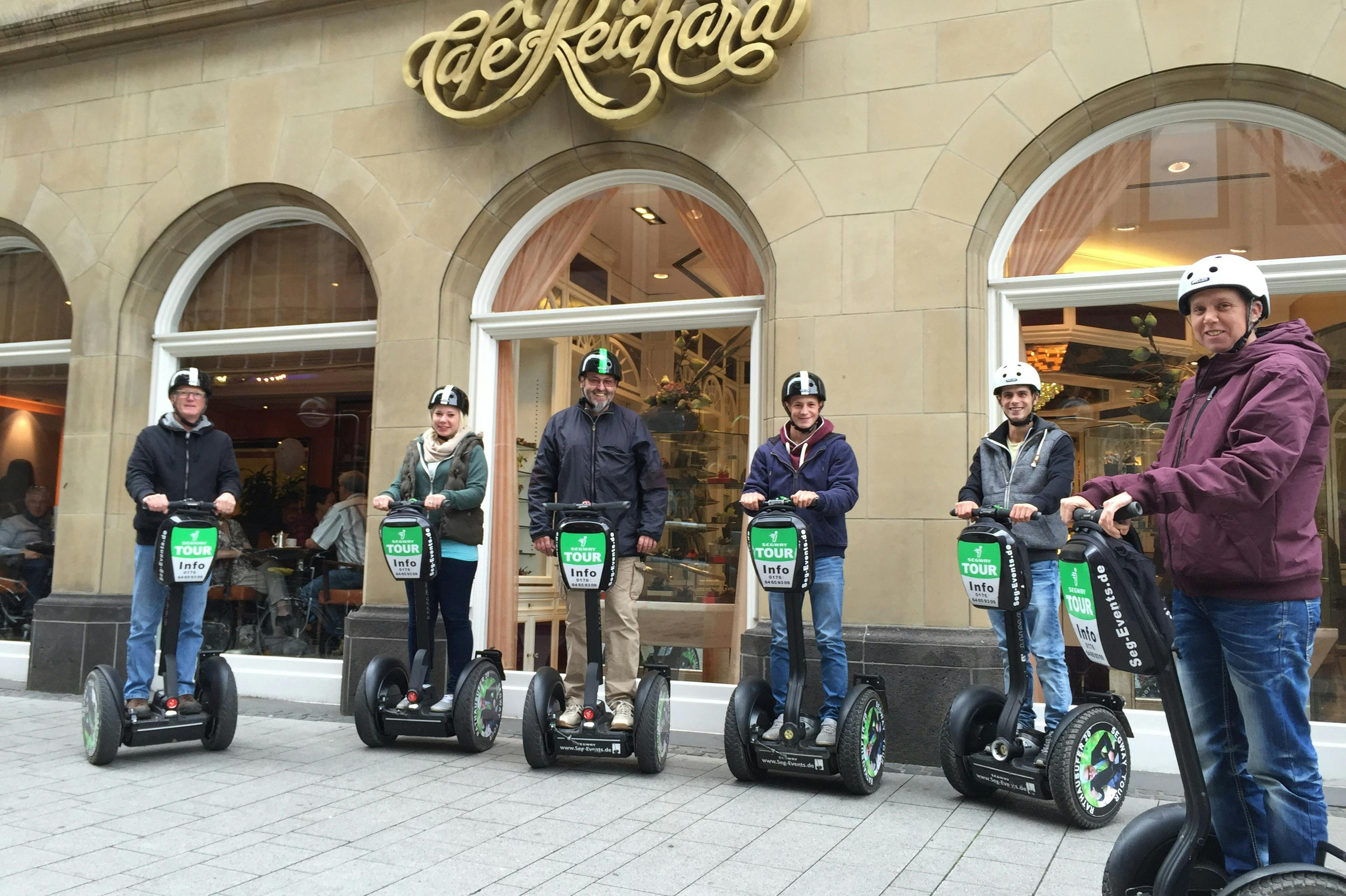 Segway tour in Cologne with break at Cafe Reichard