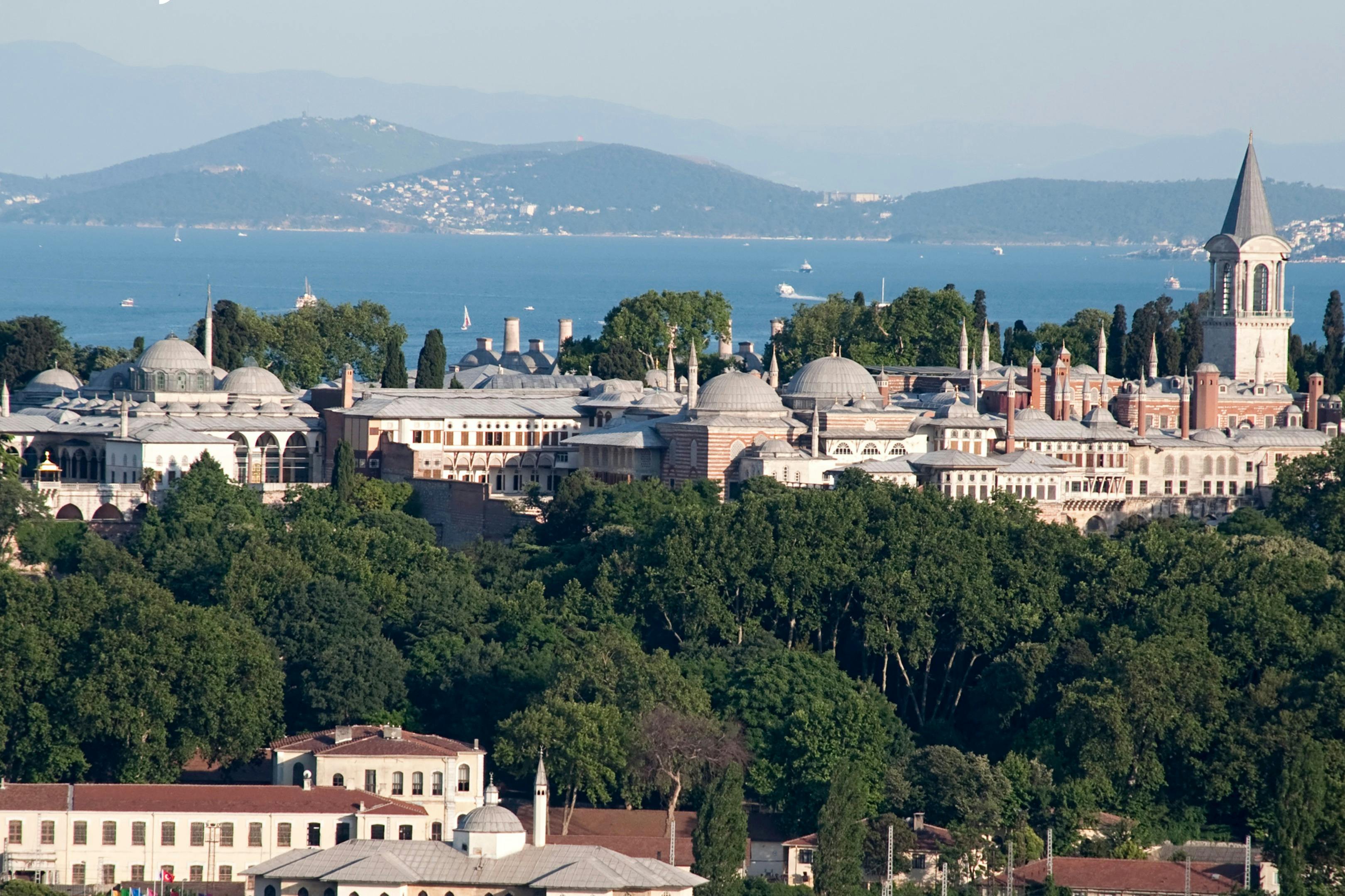 Topkapi Palace from distance