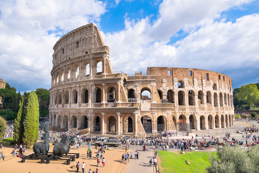 Biljetter till Colosseum med arena, Forum Romanum och Palatinen med multimedieupplevelse