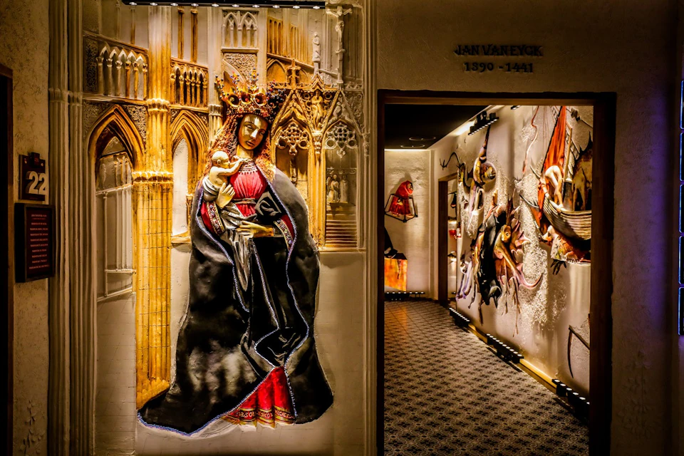Madonna from the Lamb of God by Jan van Eyck
