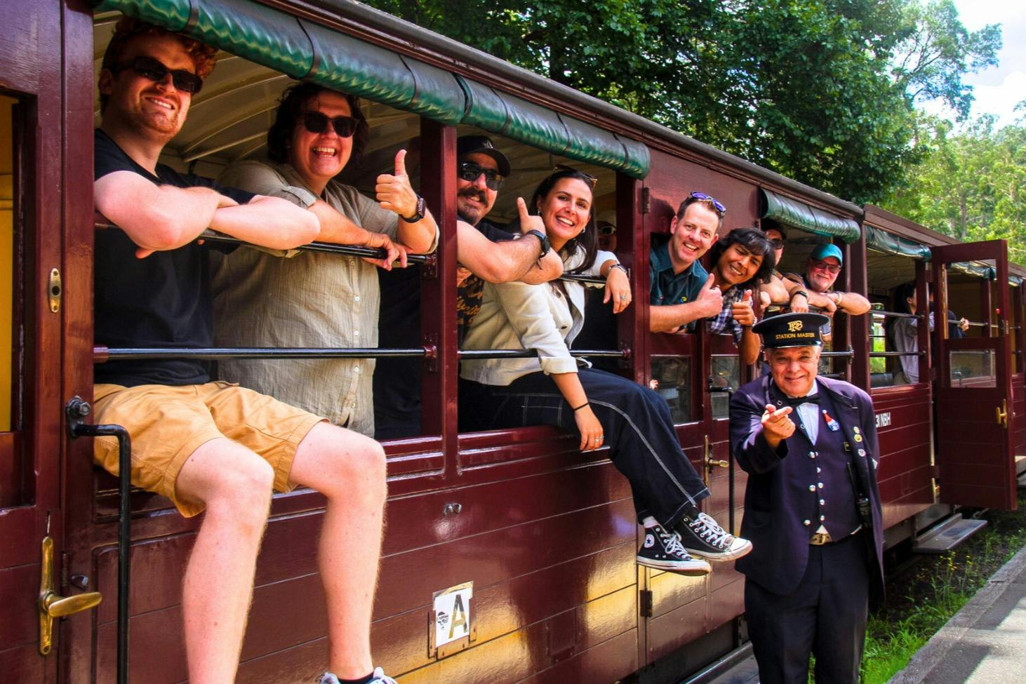 Emerald Lake Park: Guided Tour from Melbourne + Puffing Billy + Hotel Transfers 2