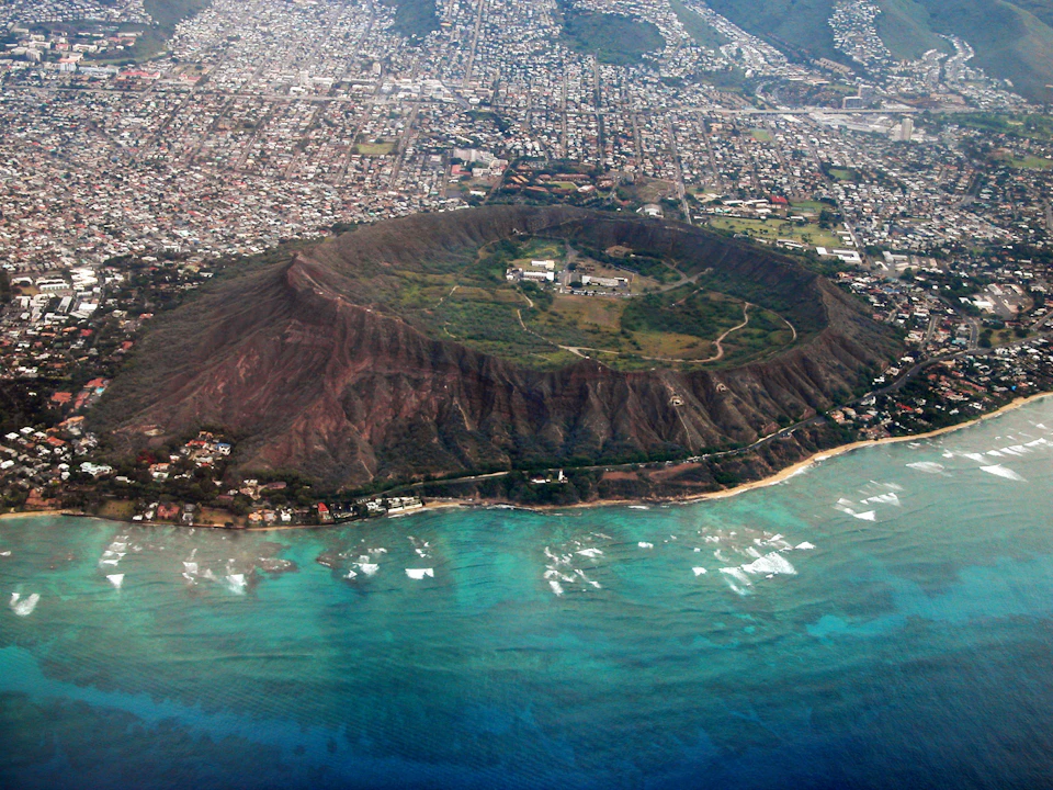 Diamond Head Crater on Oahu Hawaii