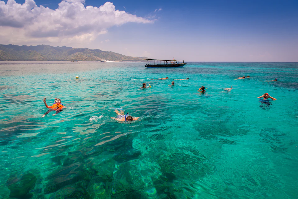 Snorkeling at Gili Air