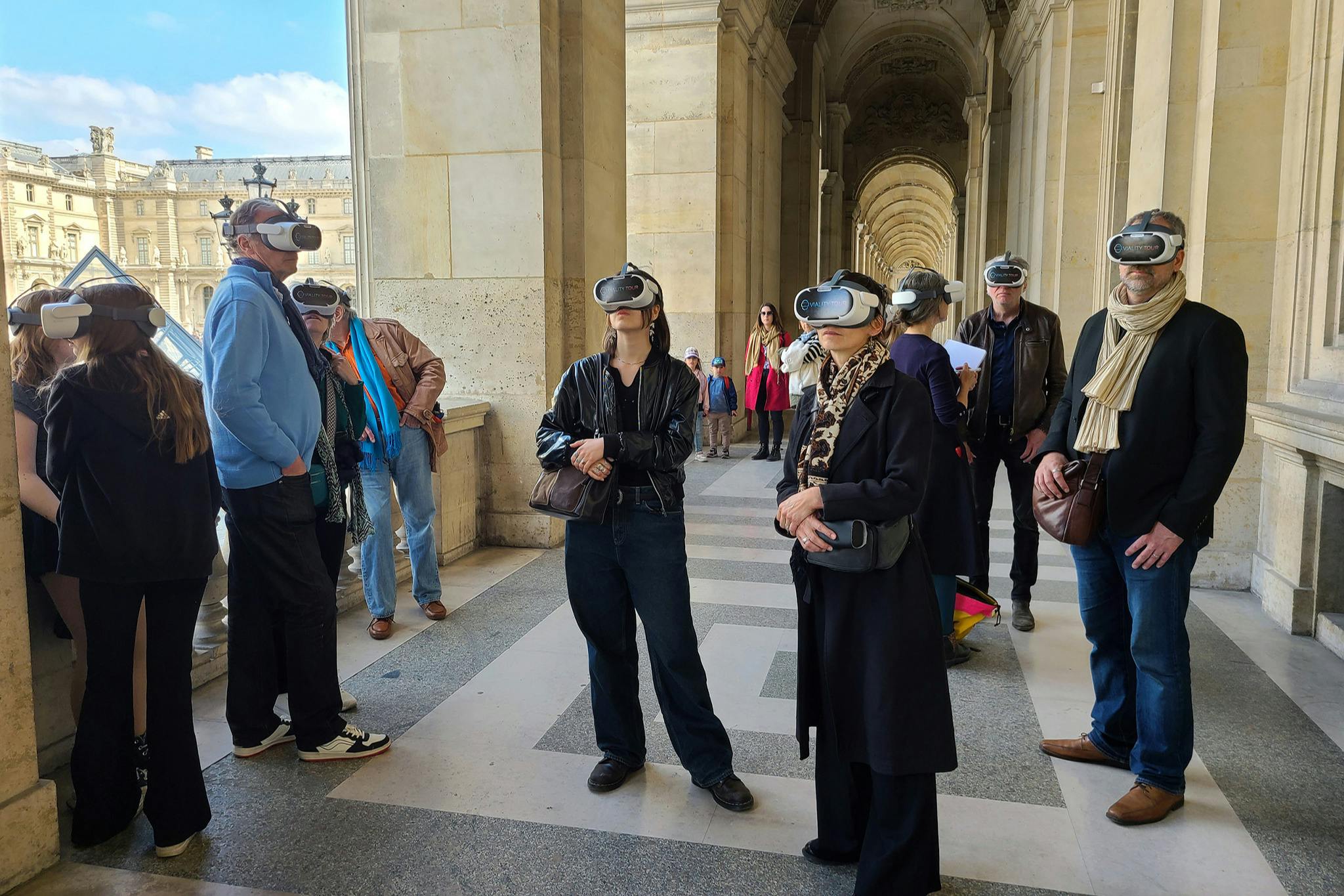 Visite historique du Louvre en VR immersive