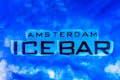 logotipo icebar en el hielo