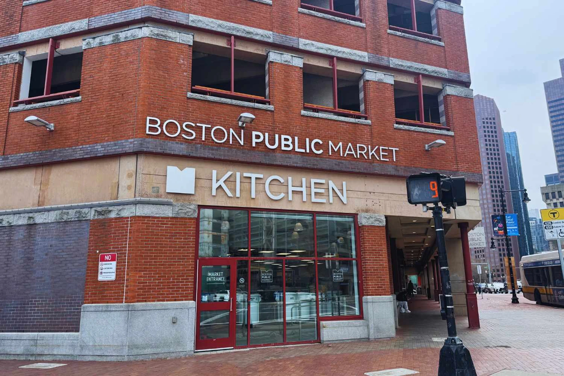 Entrance to Boston Public Market