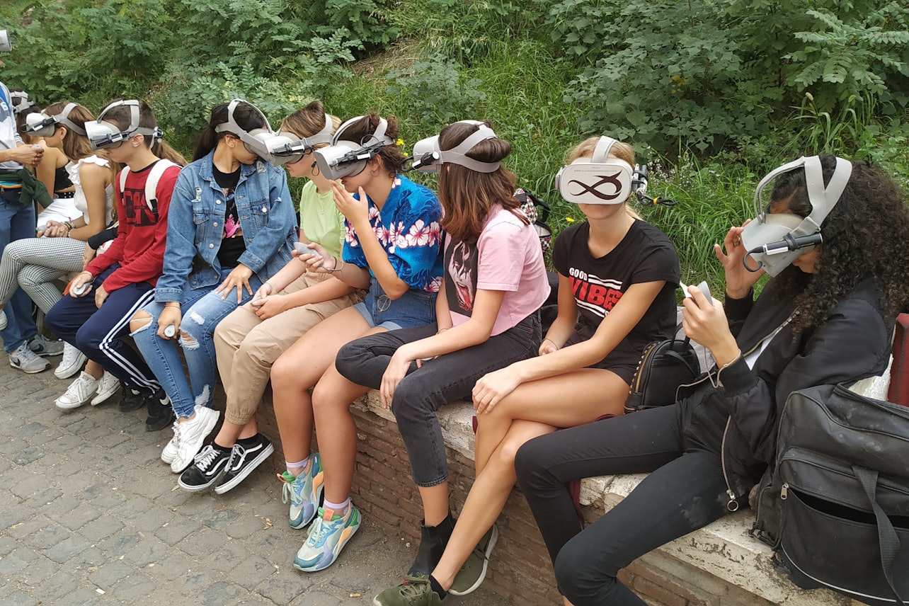 Colosseo: Esperienza di realtà virtuale all'esterno - Alloggi in Roma