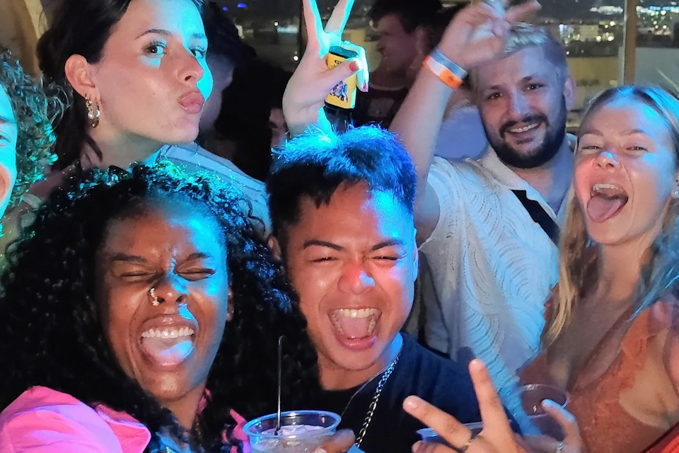 Athens Party Pub Crawl Group Photo