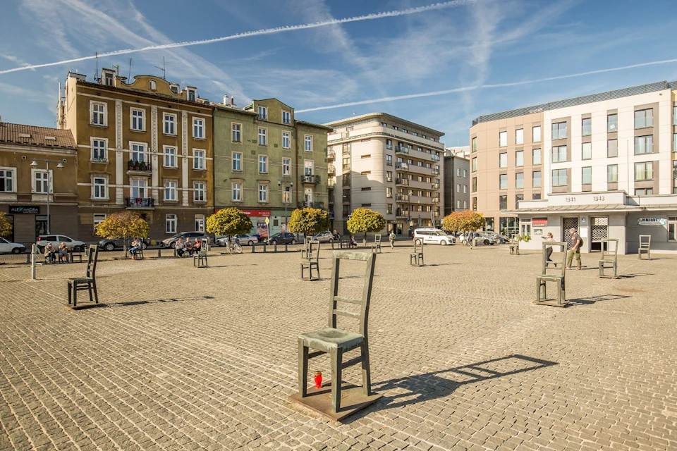 Former ghetto area